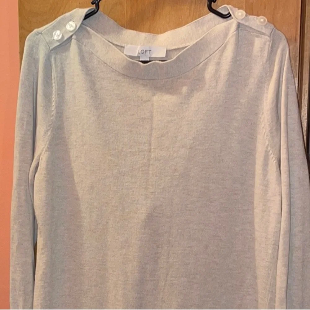 LOFT Button Neck Tunic - Picture 5 of 5